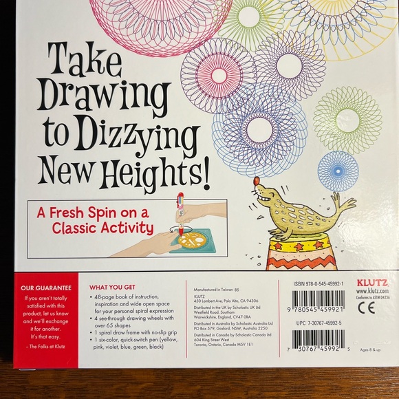 Klutz Spiral Draw New in Box - Picture 2 of 2